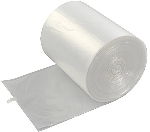 Lesbin 40 L klare Bin Liners, Große Transparente Müllsäcke, 200 Müllsäcke