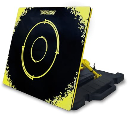 POWERSHOT Angebot Fußball Rebound Board - Rebound Wall Soccer - Echte Rebound Sensation! Hochbeständiges Rebound Board mit Rad zum einfachen Transport!