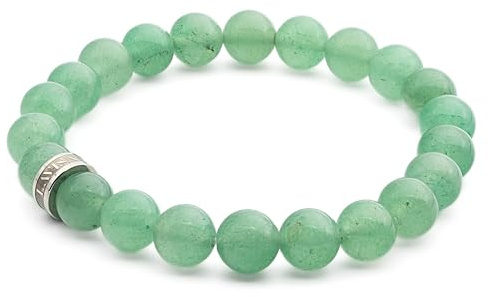 LAVISA Edelstein Armband - Echte Naturstein Perlen | Kristalle, Heilsteine | Onesize Unisex