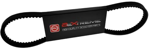 Keilriemen 2EXTREME verstärkt 850x14,5mm kompatibel mit Honda PX 50, PXR 50 | Kraftradtyp Mofa, Moped, Mokick und Roller; Länge 850 mm, Breite 14,5 mm, verstärkte Version, schwarzes Gummi, 1 Riemen