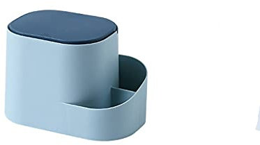 Corbeille à papier Creative Desktop Corbeille Can Salon Salon Bureau Storage Push Push Push Poussez Petit carton Poubelle peut gaspiller le papier peut détruire la poubelle Bacs à ordures de cuisine (