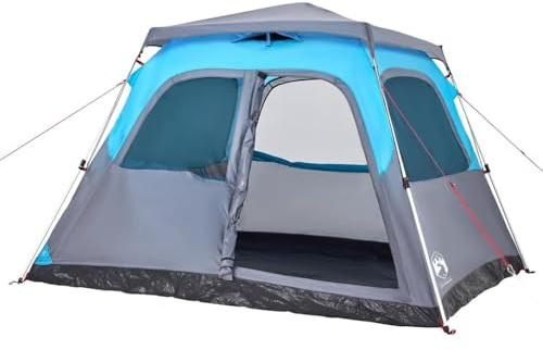vidaXL Kuppelzelt Familienzelt Campingzelt Wurfzelt Trekkingzelt Quick Release