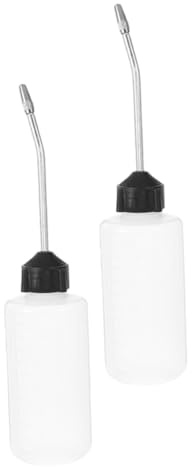 KALLORY 2 Pezzi Oliatore per Macchine da Cucire Bottiglia di Olio per Macchine da Cucire Cucina Contenitore Olio Contenitore spruzzatore d' flacone Spray