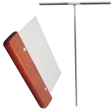 LABRIMP Herramienta Para Esparcir Crepes Espátula Para Hacer Panqueques Espardidor De Crepes Accesorios De Acero Inoxidable Para Hacer Panqueques