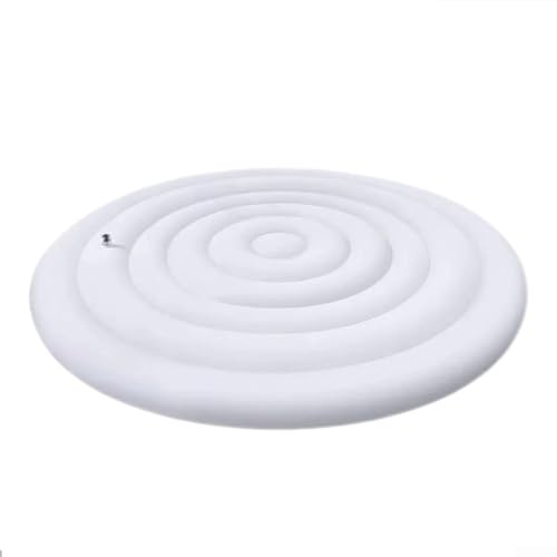 Violiica Runde quadratische Poolabdeckung, aufblasbare Thermoschutzabdeckung für Whirlpool-Badewanne, UV-beständig, wetterfest, Wärmespeicherung (Runde 1)
