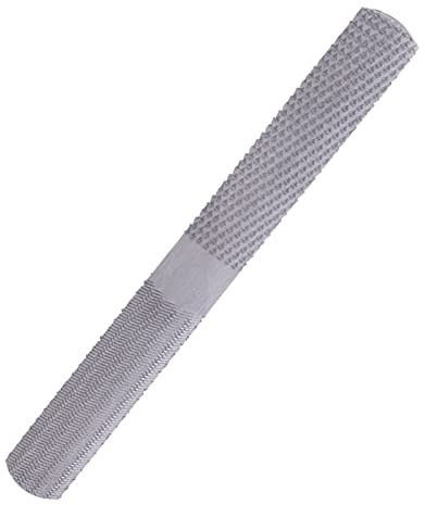 SIXRUN 4-in-1 Raspel Feile, 8 Zoll / 200 Mm Stahl Flachraspel Feile, Hobel und Halbrunde Schreinerei Holz Handwerkzeug mit 4 Seiten, Zur Holz- und Metallbearbeitung | flach + halbrund, doppelter Hieb, für Holz/Metall, 4 Seiten