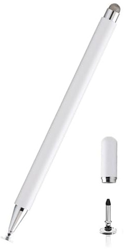 Stylus Pen for AMZ Fire Tablet Pen,Sylus for Fire Max 11, Fire HD 10, Fire 8/7/Kids All Tablets, High Sensitivity&Precision Stylus for iPad/Surface/Xiaomi/Lenovo All Touch Devices (White)