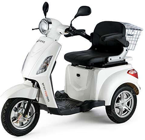 VELECO Mobility Vehicle - Senior Model Tricycle ZT15 (White)
