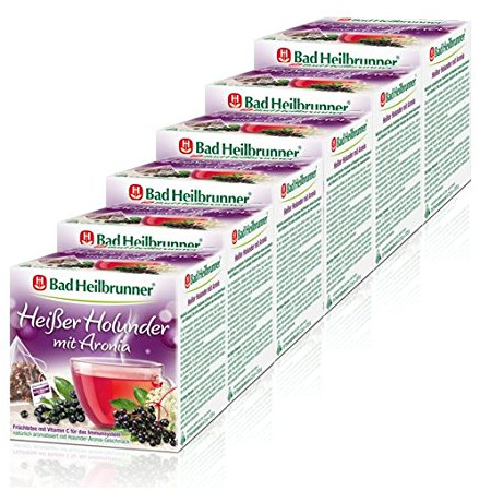Bad Heilbrunner Heißer Holunder mit Aronia 6er Pack