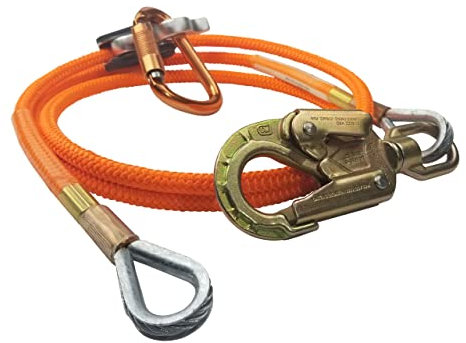 U.S. Rigging Supply ProClimb 1/2 Arborist Klappschnur, Umhängeband, Fallschutz, besseres Halteseil, Greifgelenk-Set (1,27 x 3,4 m)
