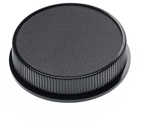 vhbw Rear Lens Cap compatible with Panasonic Lumix S1R, S1, S1H Camera - Plastic, Black