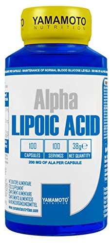 Yamamoto Alpha Lipoic Acid 100 cápsulas - Ácido alfa lipoico