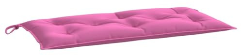 vidaXL Gartenbank-Auflage Rosa 100x50x7 cm Oxford-Gewebe