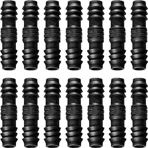 14 Stück Schlauch Verbinder Kupplung 1/2 Zoll für 16mm Bewässerungs System Tropfschlauch Zubehör (Tischler)