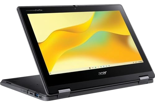 acer Chromebook Spin 511 R756TN R756TN-C1X1 11.6 Touchscreen Convertible 2 in 1 Chromebook - HD - 1366 x 768 - Intel N100 Quad-core (4 Core) - 8 GB Total RAM - 64 GB SSD - 64 GB Flash Memory - Shale