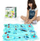 KADAYAYA Plastic Puzzle Track Play Set for Kids Age 3+, Toddler Puzzle Track Car Play Set Educational Toys for Boys Girls, Montessori Toys