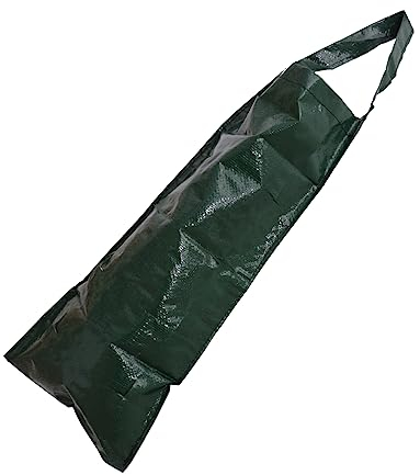 CAXUSD Hängender Pflanzbeutel Packung (1 Stück) mit Mehreren Löchern aus PE für Vertikale Gartentechnik