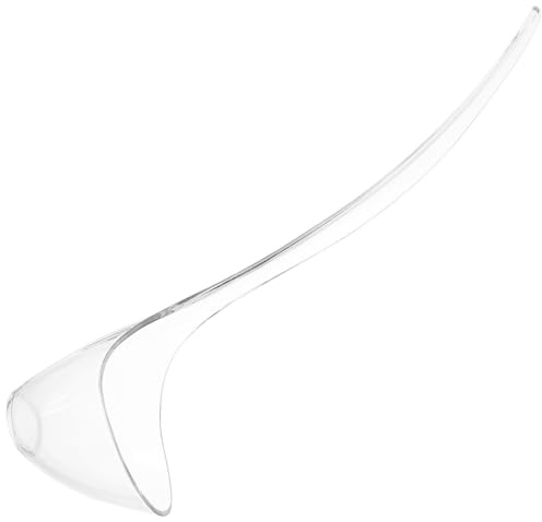 PRETYZOOM Louche à Soupe Transparente Résistante Aux Chocs Grosse Taille En Plastique Pc Solide Fonction Antiadhésive Usage Domestique Et Professionnel Service Soupe Cuillère à Réutilisable