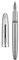Asvine J16 Solid Titanium Fountain Pen Jowo Fine Nib Piston Filling, Ink Window Design with Wrench and Pen Box