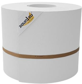 zaun|zu® Premium Maxi 50m Rolle: Sichtschutzstreifen PP für Doppelstabmatten UV-beständiger Sichtschutz | Zaunblende Made in Germany