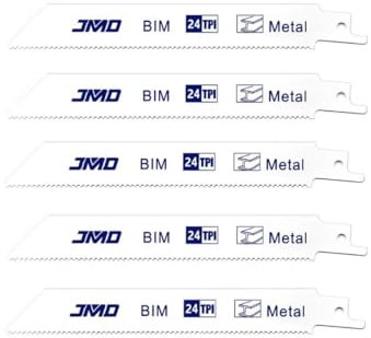 5Pcs 6/150mm Jigsaw Blade S922AF Reciprocating Saw Blade Set Bimetal for Metal Cutting Saw Blades Electrical Tool Accessories