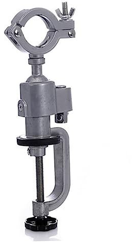 Uonlytech 360degree Electric Drill Stand Holder Compatible Rotating Bench Drill Vice Power Tool Storage Bracket