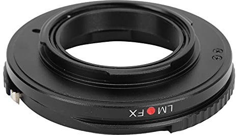 Tbest LMFX Zoom-Adapterring, Objektivhalterung für Fuji X L-Kamera, Aluminiumlegierung, Schwarz, 5 cm Abstand, XE3, XH1, XA3, XA5, Xt3, Xt20, Xt100, Xpro2