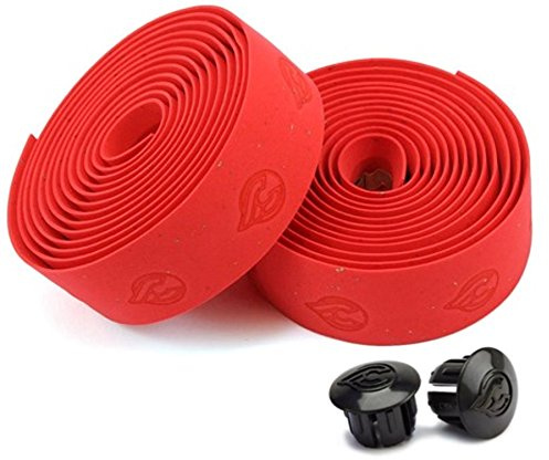 Cinelli Lenkerband Kork, 2 Rollen rot rot