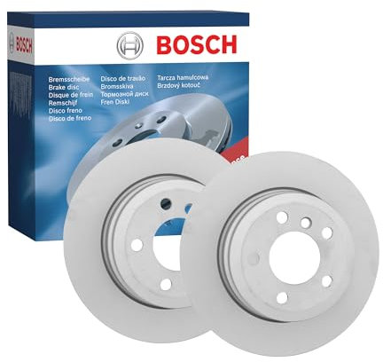 Bosch BD1320 Discos de freno, certificación ECE-R90, 1 juego de 2 discos