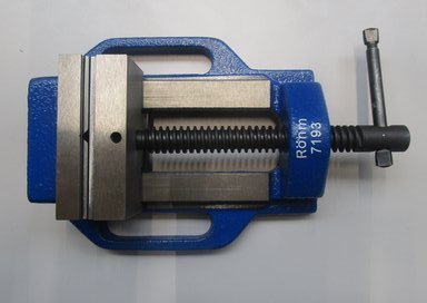 Röhm 7193 Bohrmaschinen-Schraubstock BSH, Größe 1, 63 mm Backenbreit, Qualitäts-Heimwerkerausführung