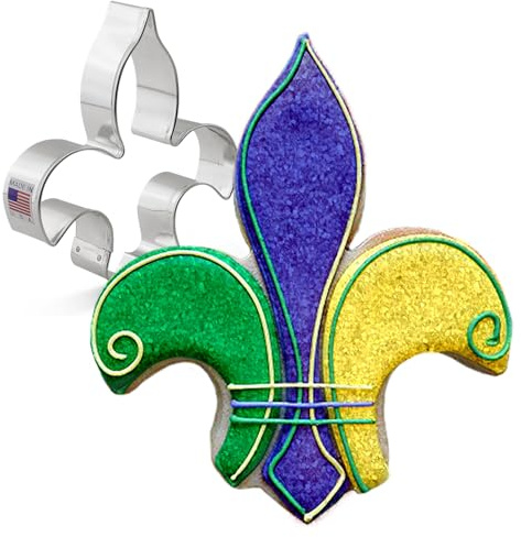 Keksausstecher Fleur de Lis - 12,1 cm - Ausstechformen von Ann Clark USA