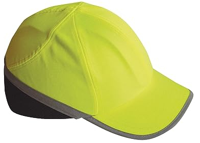 Portwest Long Peak Anstoßkappe, Größe: Einheitsgröße, Farbe: Gelb, PW79YER