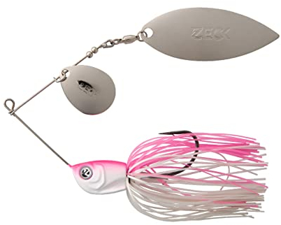 ZECK Spinnerbait - Spinnköder | 10g | Pink Whitey