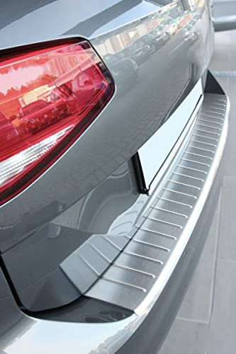 Ladekantenschutz Stoßstange Edelstahl kompatibel für Passat B8 Variant + ALLTRACK ab 2014 (matt gebürstet)