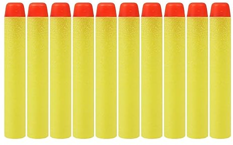 König Design Nerf Pfeile - 20 Stück Nerf Darts Nerf Munition Pfeile Dart Bullets Refill Darts Foam Pfeile für N-Strike Elite Blasters Series Hasbro Fortnite
