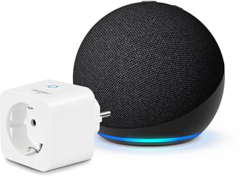 Echo Dot (5. Generation) | Anthrazit + Sengled Smart Plug, Funktionert mit Alexa - Smart Home-Einsteigerpaket