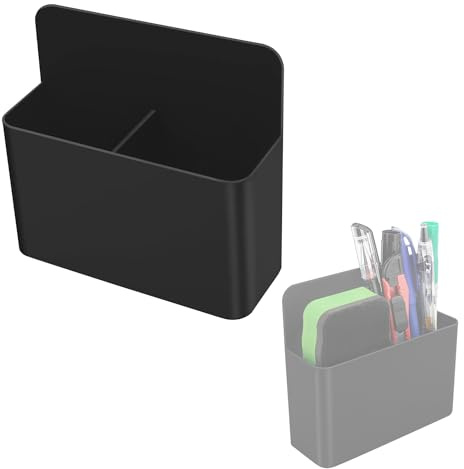 zalati Magnetic Marker Holder Pen Marker Tray for Whiteboard Fridge Locker Organiser Home Office Supplies - L