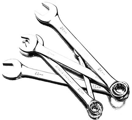 Juego de llaves inglesas, llave inglesa, 1 pieza, llave de extremo de caja, doble cabezal, llave de anillo de doble extremo, anillo de compensación profunda, juego de herramientas manuales de 6-32 mm