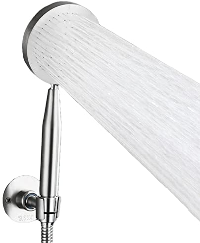 YangMY BHBXZZDB Power-Duschkopf, wassersparende Edelstahl-Regen-Hochdruck-Sprühdüse, Handduschköpfe, Badezimmerversorgung