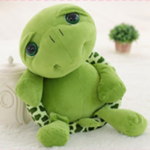 champracer Kuscheltier Schildkröten Plüsch Spielzeug, Schildkröte Stoffpuppen, Lange Riesenschildkröte süßes Spielzeug, Simulation Schildkröte Kissen, Geburtstagsgeschenk (25cm)