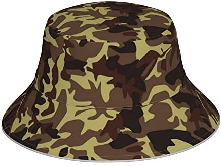 Herren Dame Fisherman Caps Camouflage-Muster Strandhut Retro Fischerhüte Schnell Trocknende Anglerhut Für Wandern Strand Frühjahr
