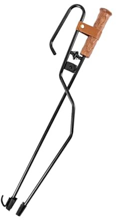 FytStycale Pinzas para Chimenea, Fogatas, Camping, Leña, Pinzas para Carbón, Pinzas para Fuego