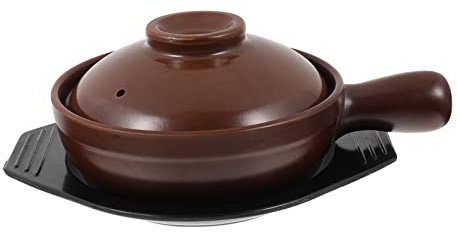 BESTYASH French Onion Soup Bowls Porcelain Pot Casserole Pan Ceramic Cooking Pots