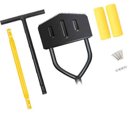 Serrated Edges Manual Lawns Edger Wide Foot Platform Border Edger Garden Tool Lawns Edging Tool 41'' Long Edging Manual