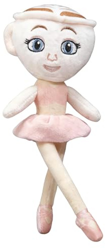Italian Brainrot Plush Toy 10 Inches Ballerina Cappuccina Soft Stuffed Meme Dolls for Collectors Cute Coffee Cup Plushie,Aesthetic Décor & Funny Gift Ideas（Ballerina Cappuccina）