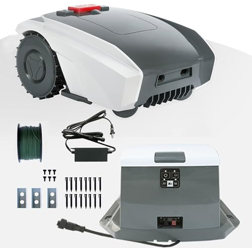 Robot tosaerba automatico con navigazione GPS, controllo APP, auto-ricarica, falciatura personalizzata, antifurto GPS, adatto per prati fino a 2/3 acri