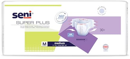 SUPER SENI PLUS Gr.2 medium Windeln Nacht f.Erw. 30 St