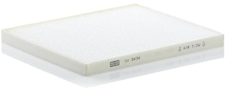 MANN-FILTER, CU 2434 Innenraumfilter | Für PKW, Staub- und Pollenfiltration, Verbesserte Luftqualität, Schutz der Innenraumluft, Echte OE-Technologie