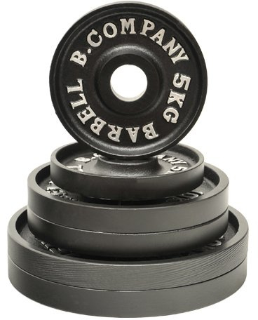 Profi Olympia Hantelscheiben Guss 50/51mm Set - 2x5, 2x10, 2x15 Kg Hantelscheiben