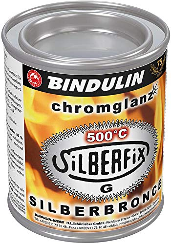 Bindulin SG125 Aluminium Dauerfarbe Silberfix-G Silberbronze 125ml
